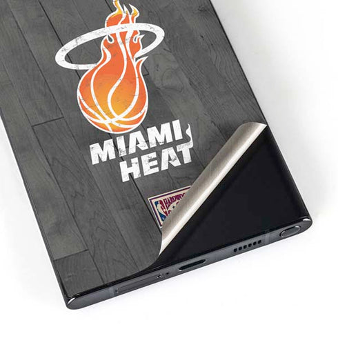 NBA Miami Heat Hardwood Classics Galaxy S25 Ultra Skin